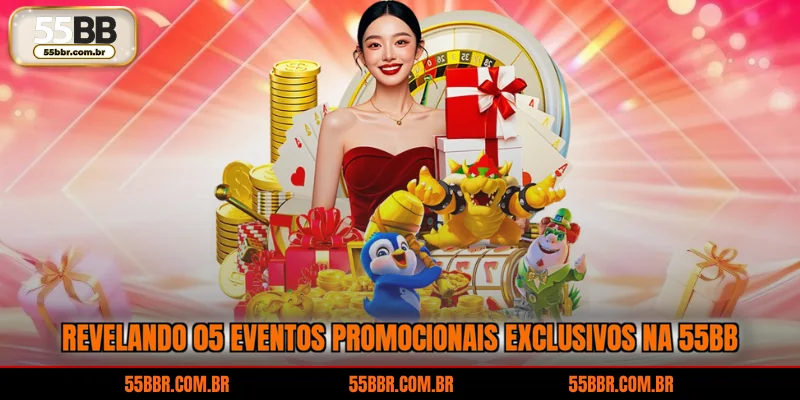 Revelando 05 eventos promocionais exclusivos na 55BB
