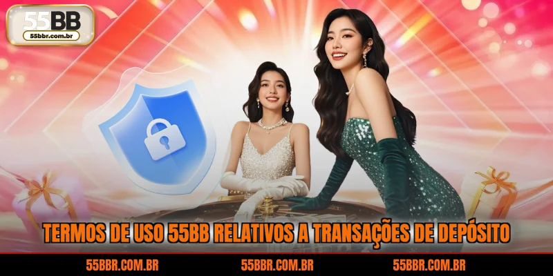 Termos de uso 55BB relativos a transações de depósito